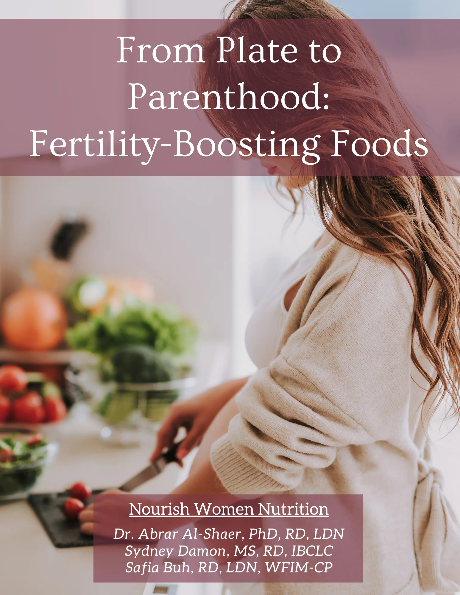 Cover of the Fertility-Boosting Foods guide