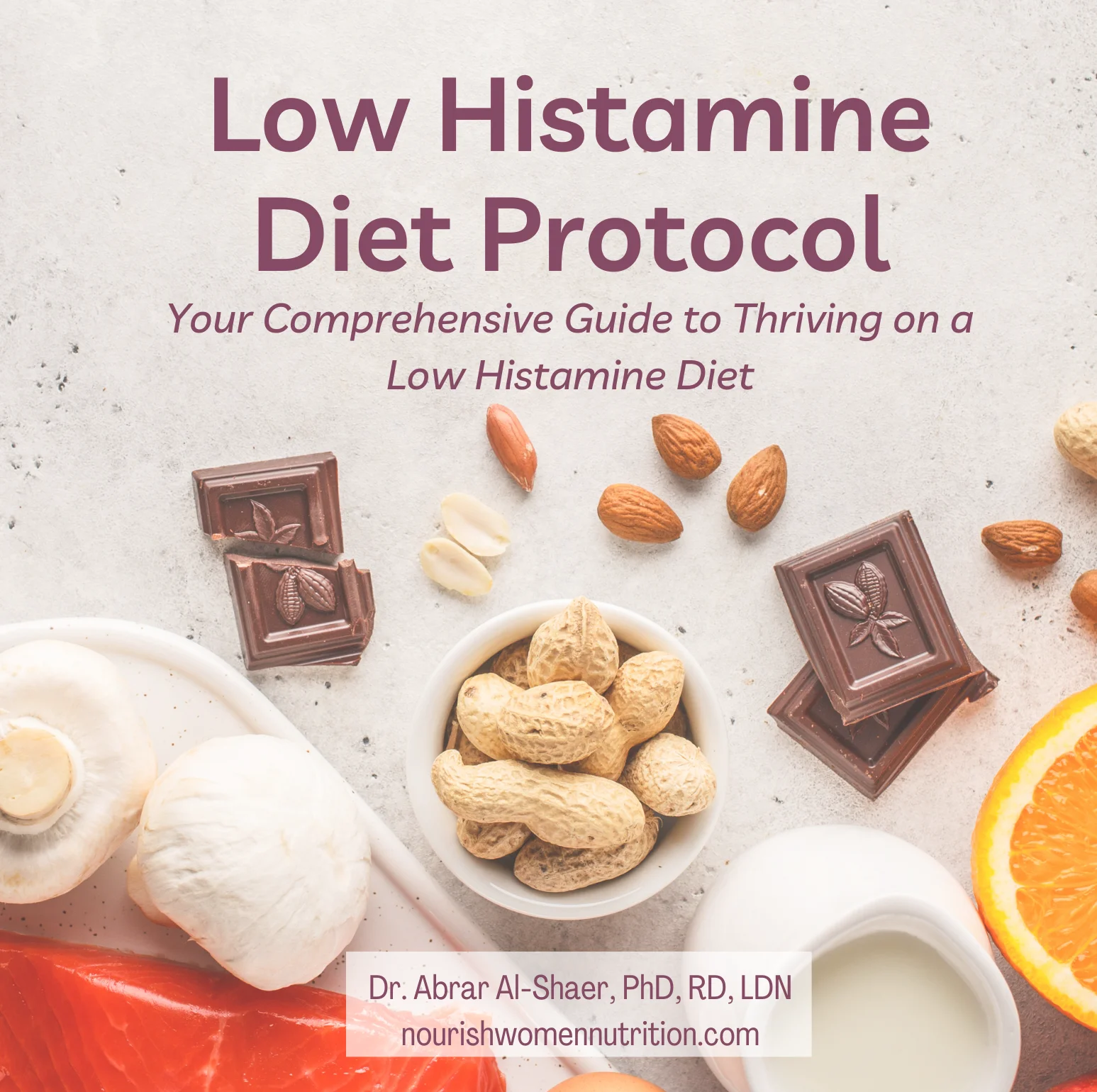 Low Histamine Diet Protocol Guide Cover