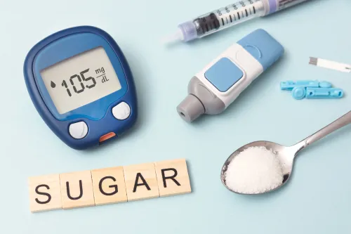 Diagram explaining insulin resistance and how it affects glucose metabolism.