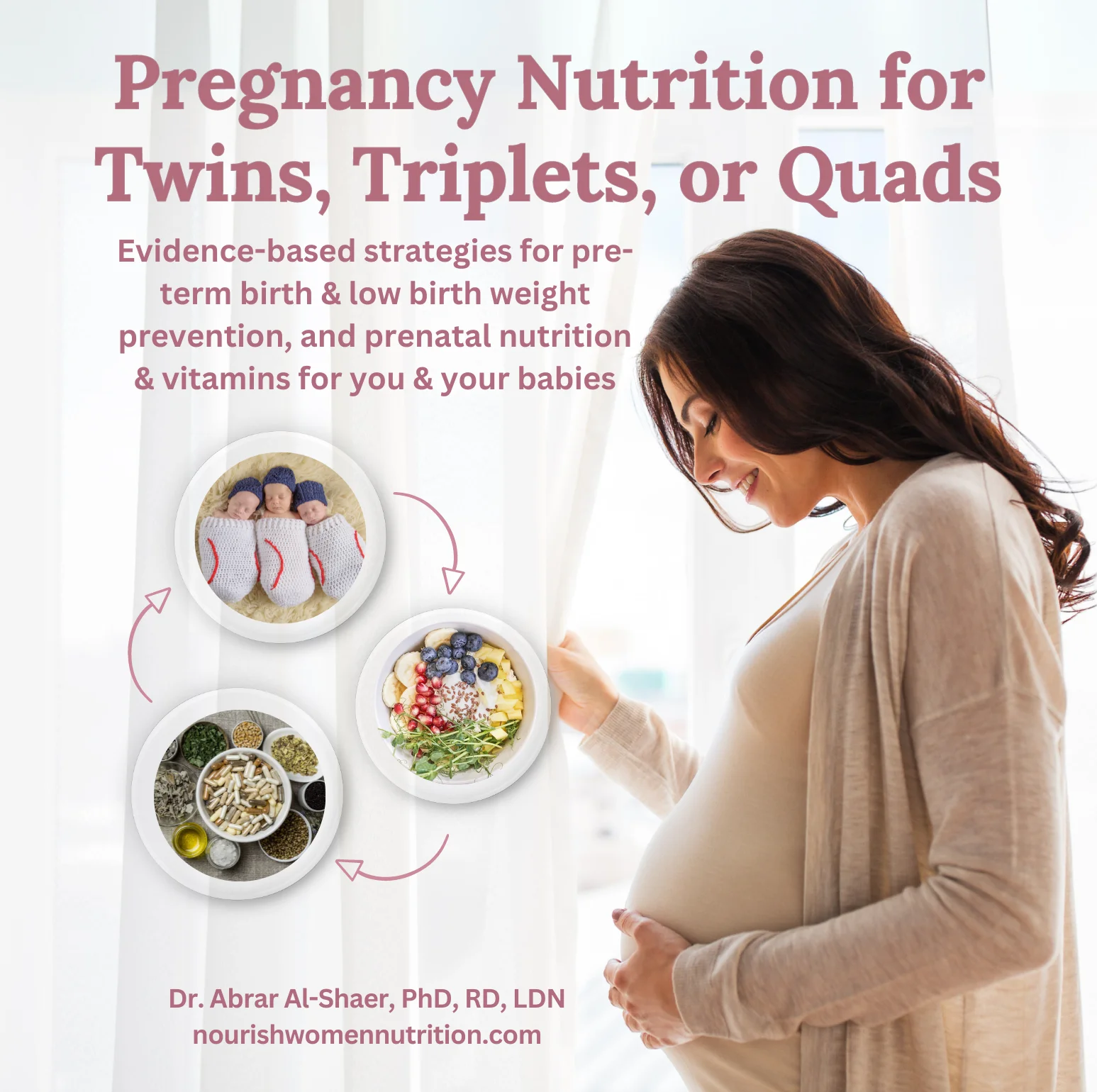 Nourishing Multiples Pregnancy Nutrition Guidebook Cover